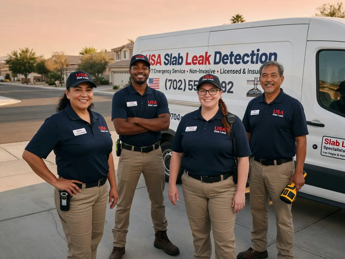 Slab Leak Repair company in Monroe Center, IL